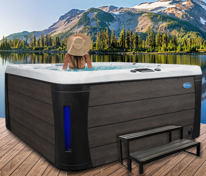 Calspas hot tub being used in a family setting - hot tubs spas for sale Bellevue-ne